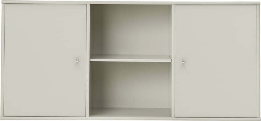 Béžová nízká závěsná komoda 133x61 cm Mistral – Hammel Furniture Hammel Furniture