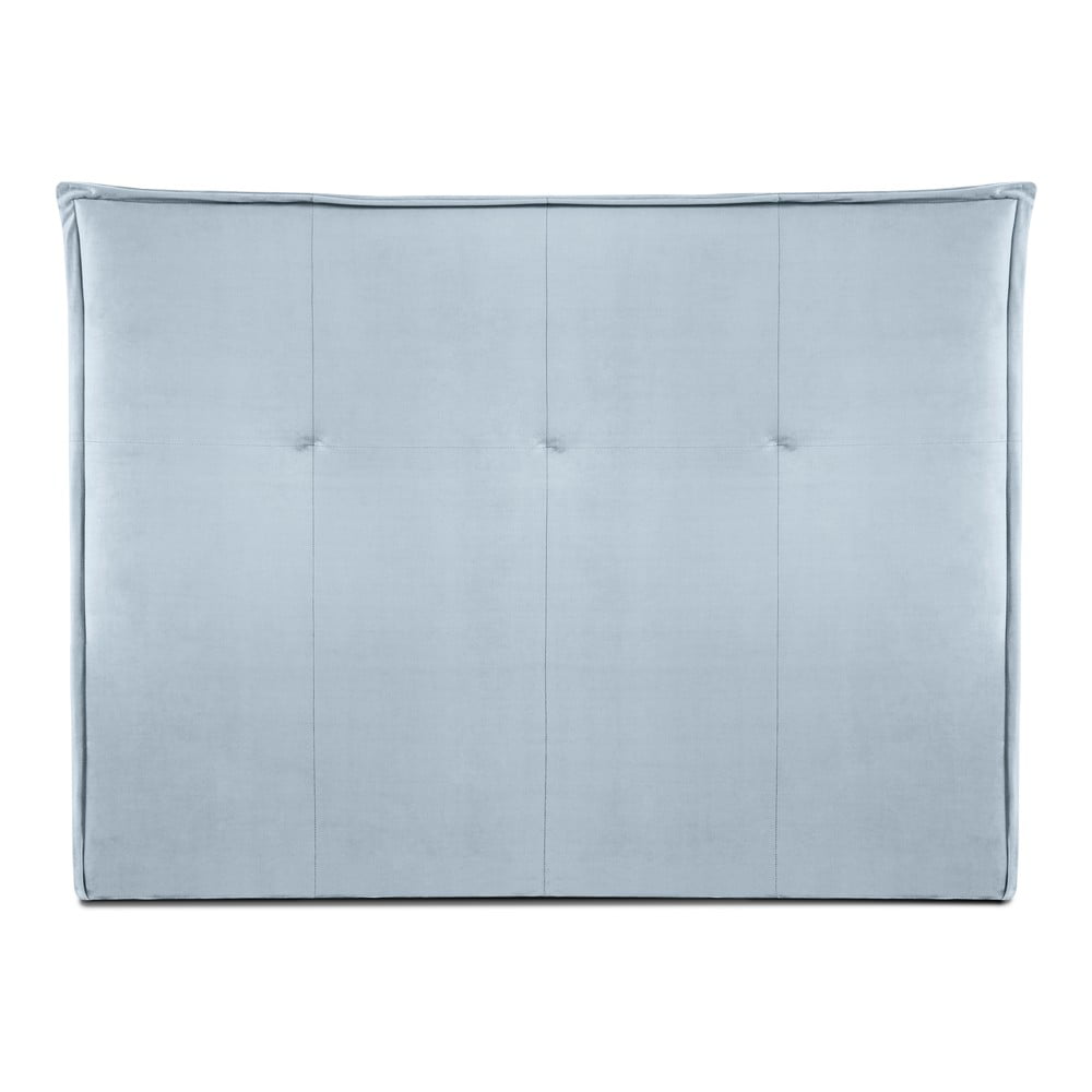 Světle modré čelo postele 200x120 cm Monica – Milo Casa Milo Casa