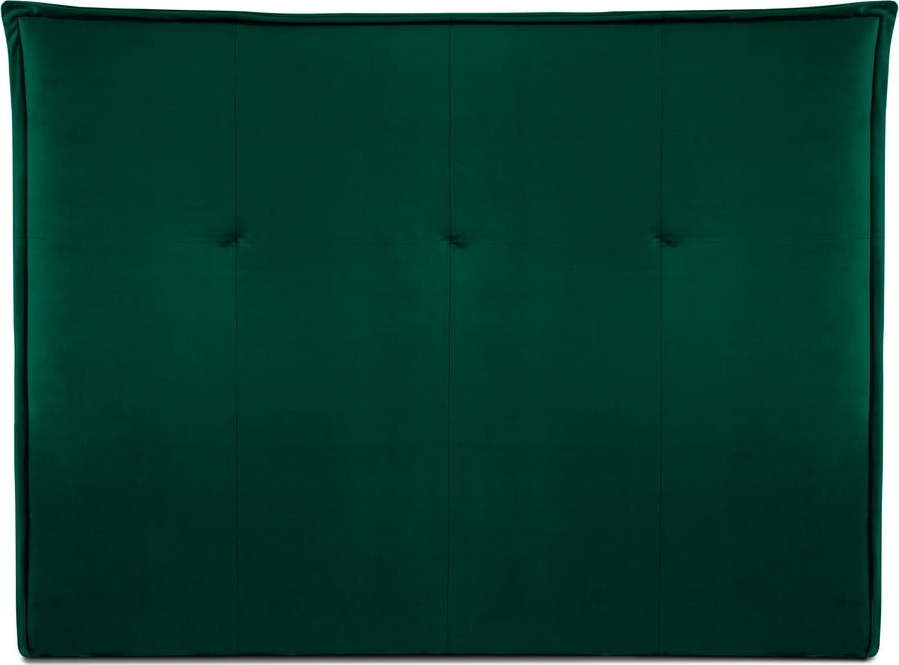 Tmavě zelené čelo postele 160x120 cm Monica – Milo Casa Milo Casa