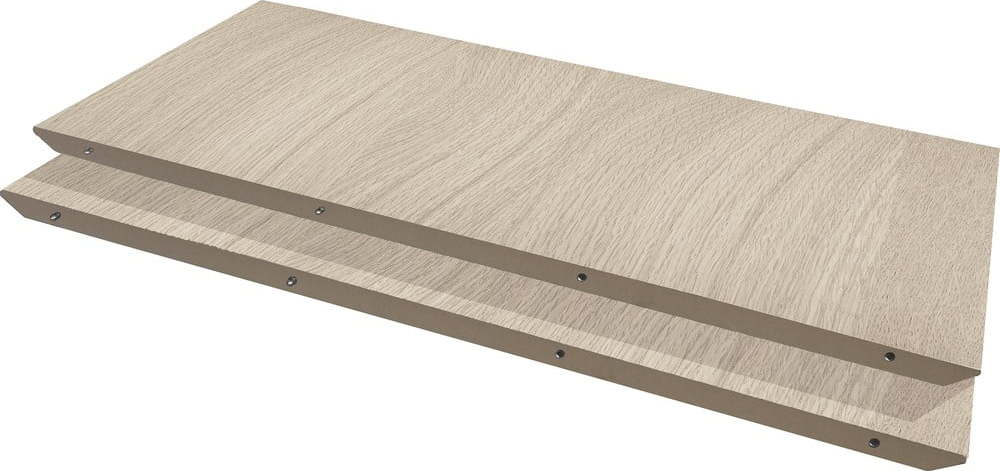 Přídavné desky k jídelnímu stolu 2 ks v dekoru dubu 48x100 cm Mezza - Hammel Furniture Hammel Furniture